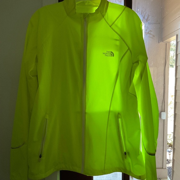The North Face Jackets & Blazers - The North Face Women's Neon Yellow Running Jacket